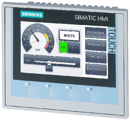 Панель оператора SIMATIC HMI COMFORT 6AV2124-2DC01-0AX0