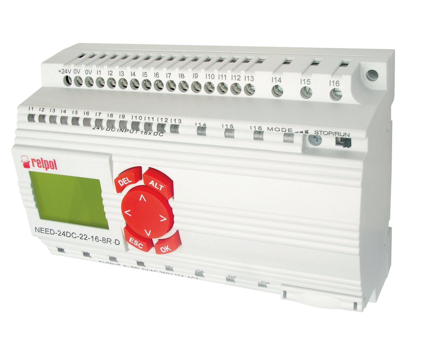 Программируемое реле NEED-220DC-22-16-8R-D