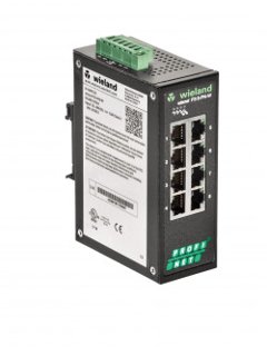 IP-коммутатор WIENET FS 8-PN-W